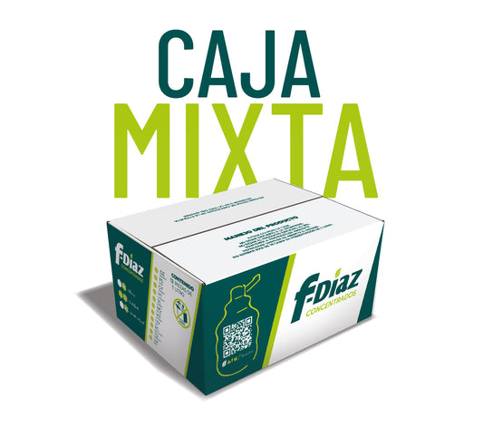 Concentrados F-Díaz Caja MIXTA Con 12 De 1 Litro