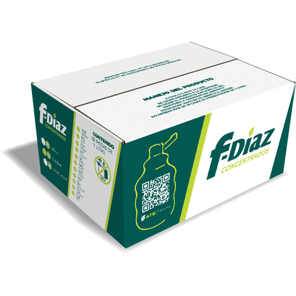 Concentrados F-díaz Caja Con 12 De 1 Litro Rinde 15 L C/u