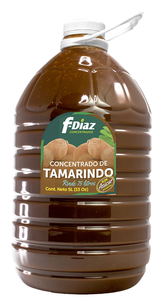 Concentrados F-díaz Caja Con 4 De 5 Litros Rinde 75 L C/u