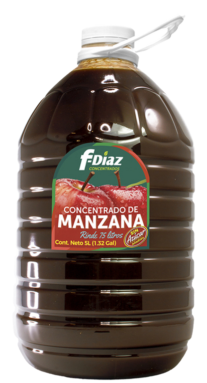 Concentrados F-díaz Caja Con 4 De 5 Litros Rinde 75 L C/u