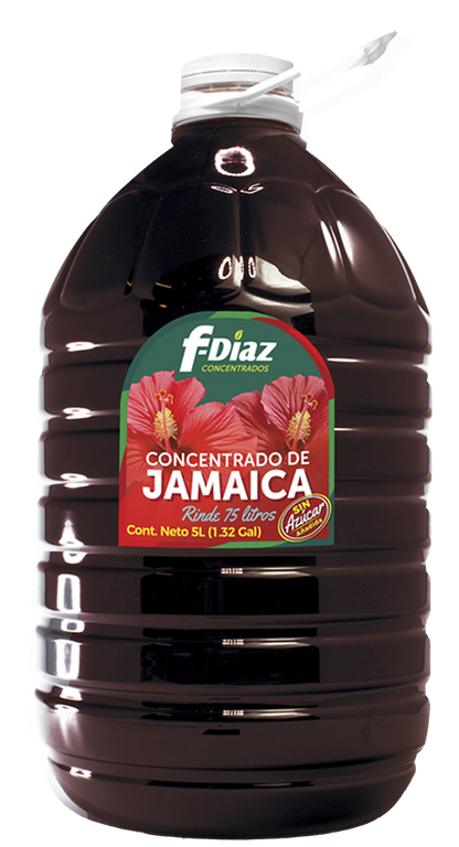 Concentrados F-díaz Caja Con 4 De 5 Litros Rinde 75 L C/u