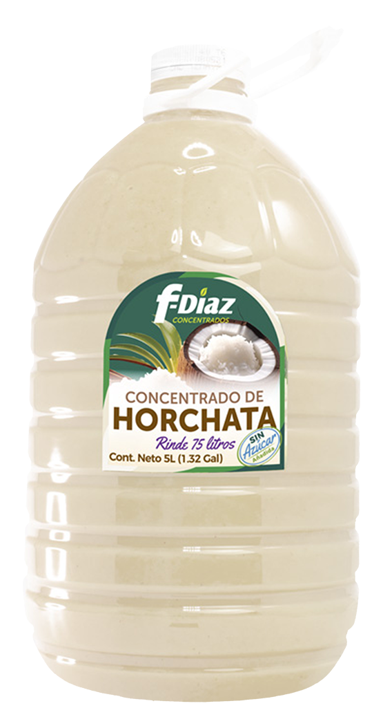 Concentrados F-díaz Caja Con 4 De 5 Litros Rinde 75 L C/u
